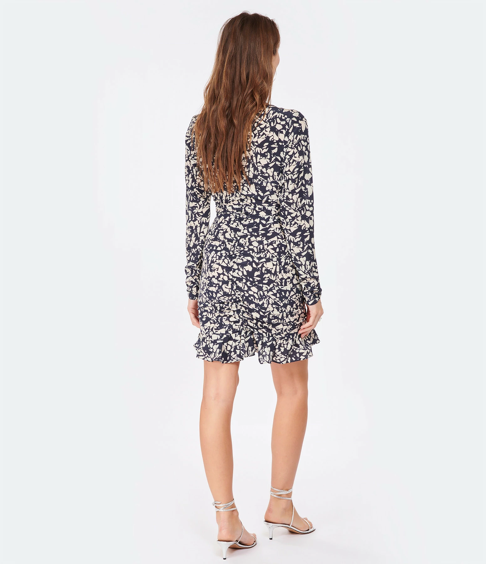 Isabel Marant Robe Lara Soie Noir – Image 4