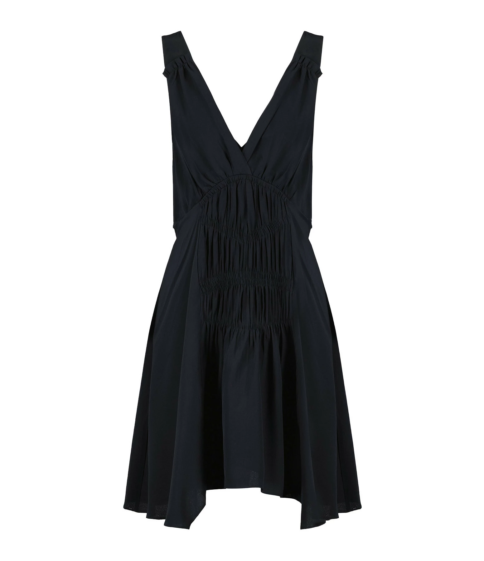 Isabel Marant Robe Nalatia Soie Noir
