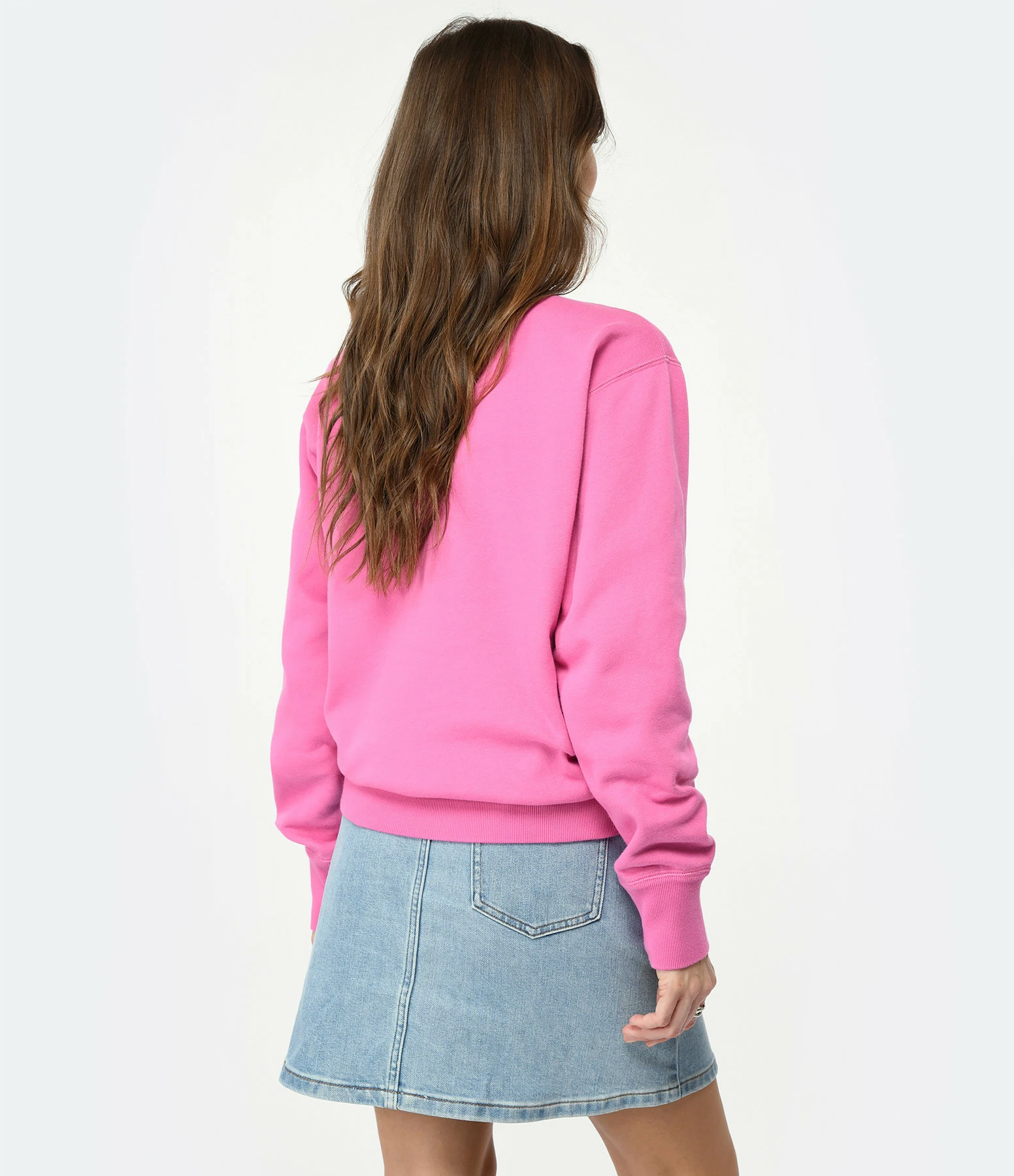 Isabel Marant Sweatshirt Homme Miky Coton Rose – Image 5