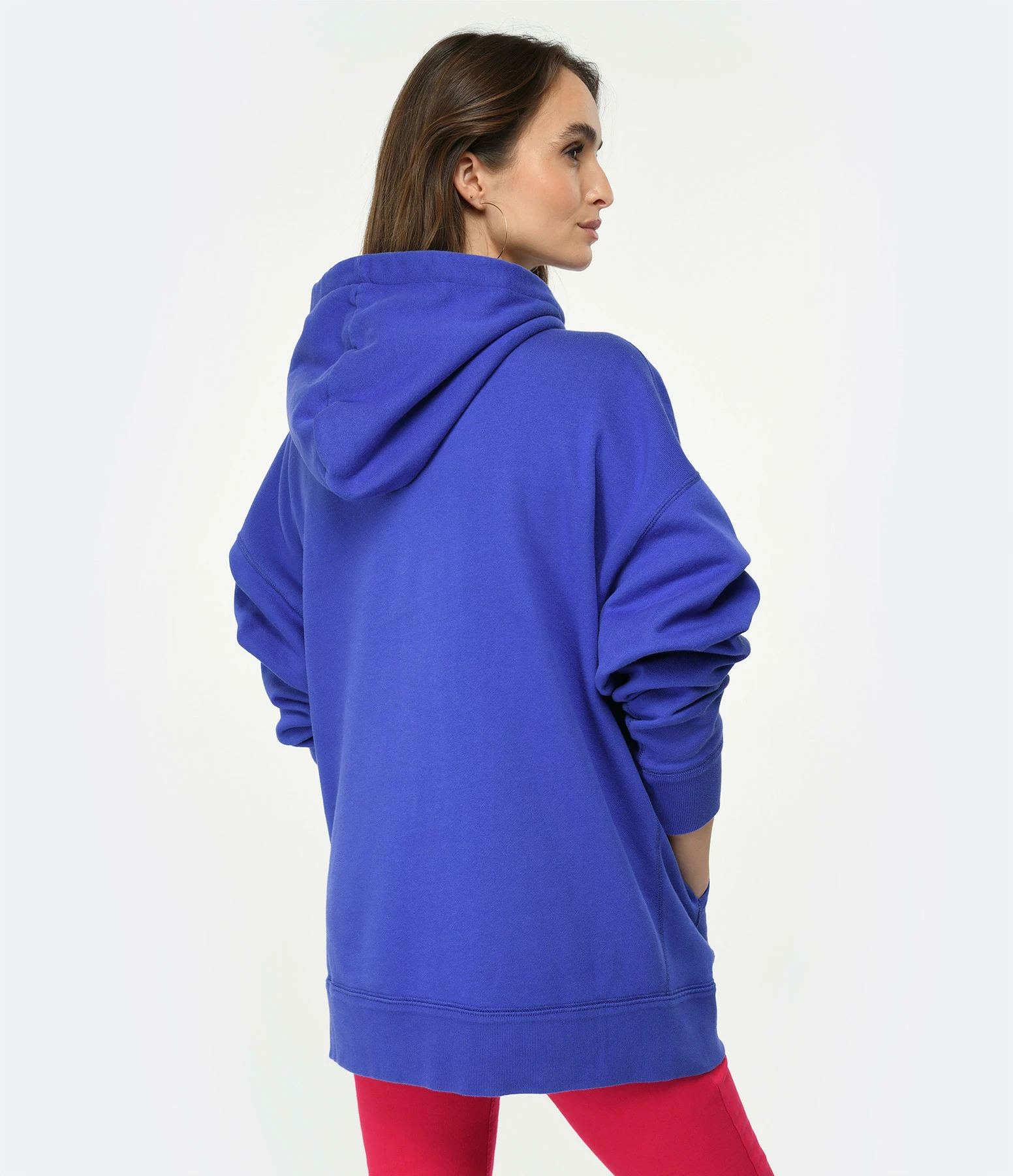 Isabel Marant Sweatshirt Homme Miley Coton Bleu Électrique – Image 5