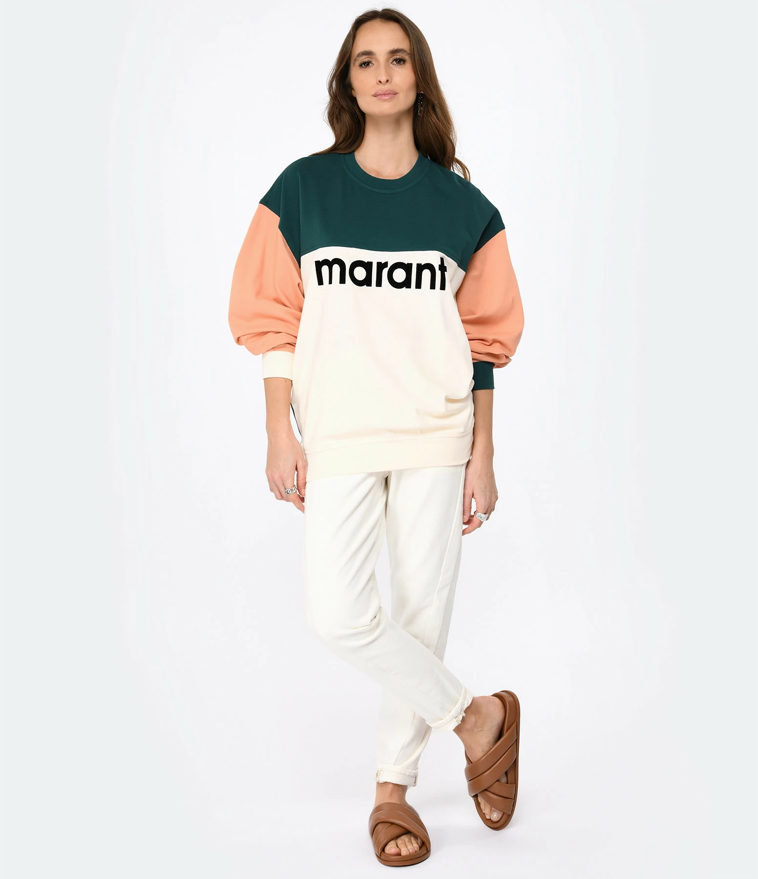 Isabel Marant Sweatshirt Homme Aftone Coton Multicolore – Image 4