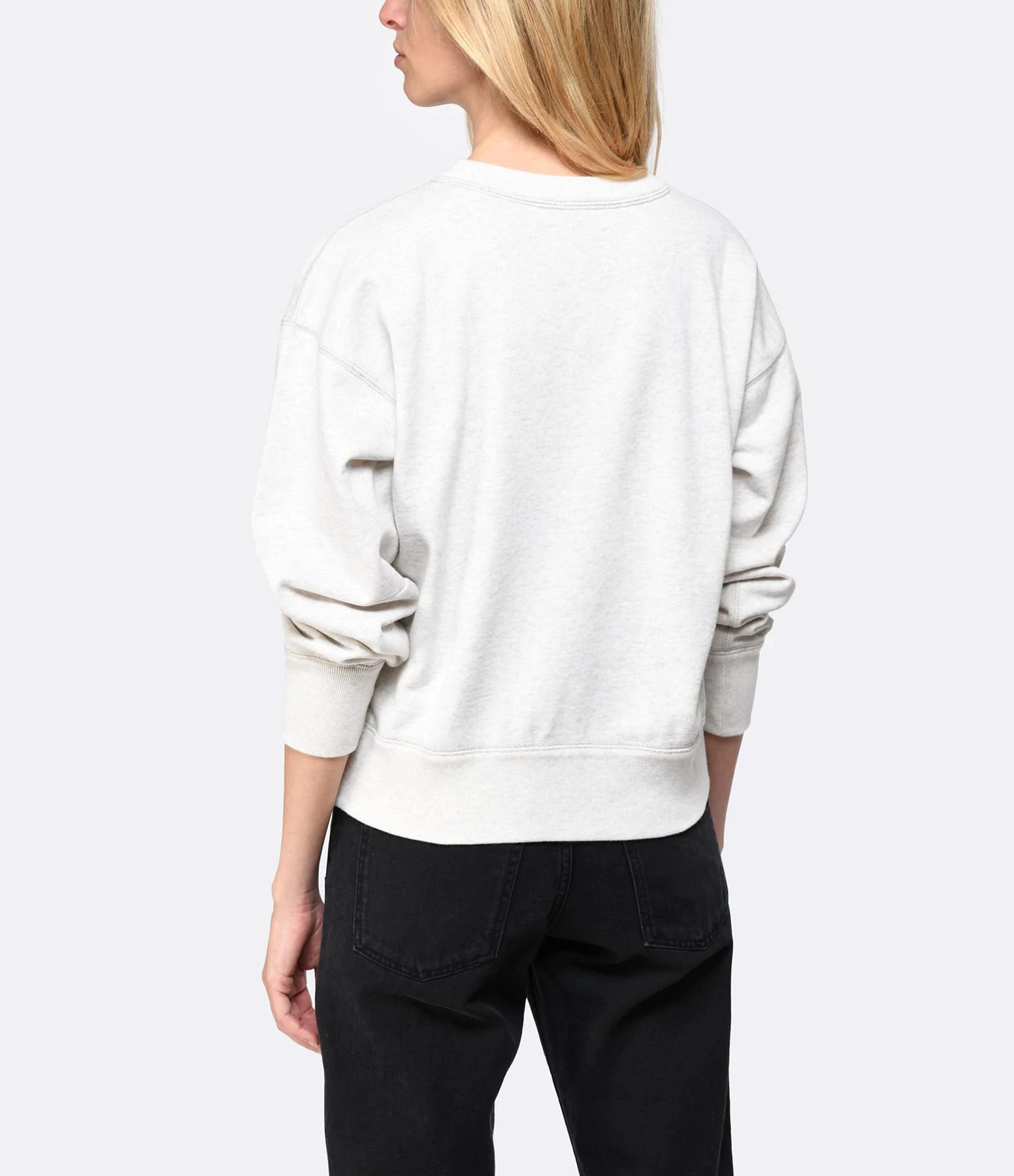 Isabel Marant Sweatshirt Shad Coton Écru 6 Isabel Marant Sweatshirt Shad Coton Écru – Image 4