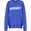 Isabel Marant Sweatshirt Homme Miky Coton Bleu Électrique