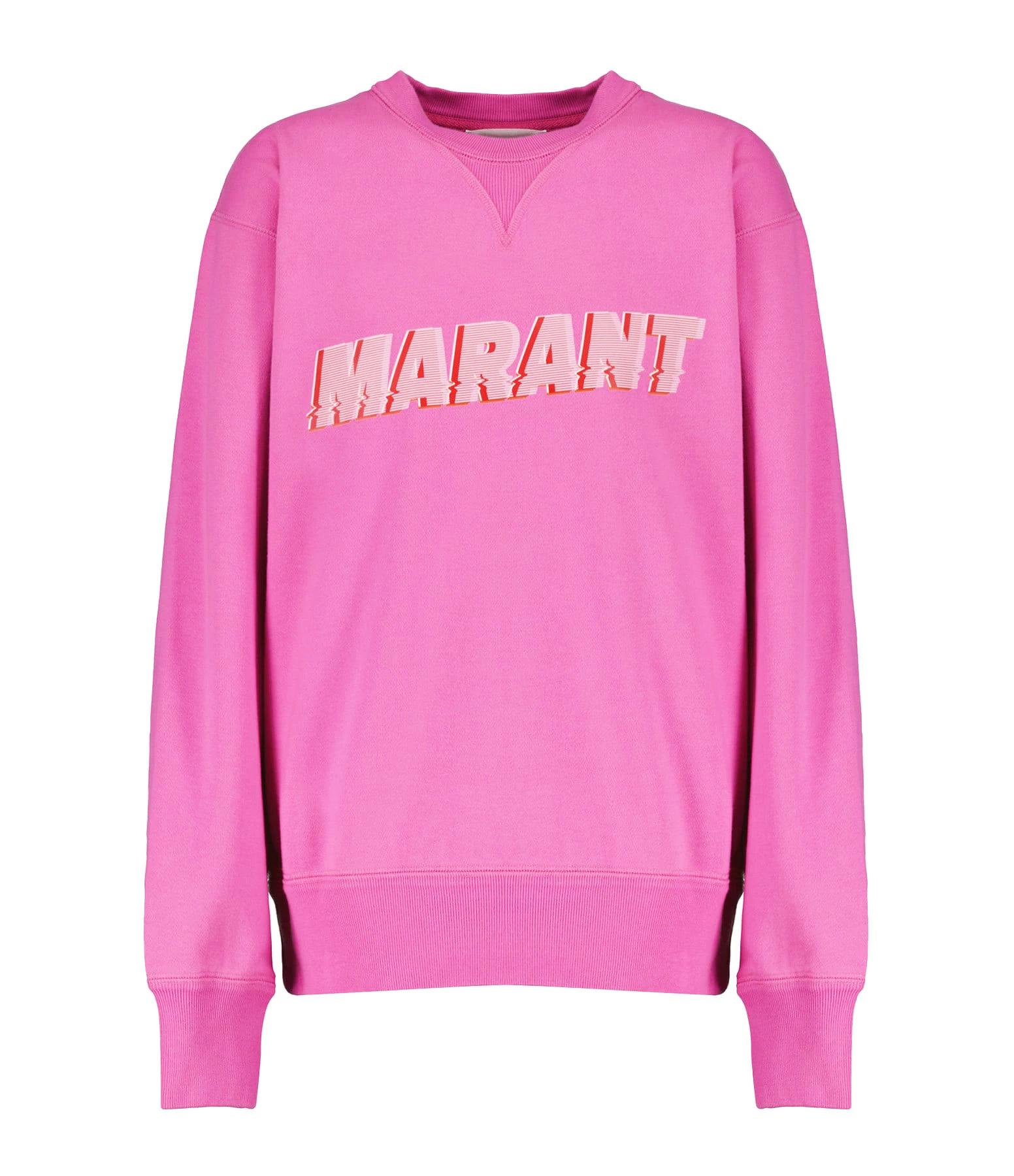 Isabel Marant Sweatshirt Homme Miky Coton Rose