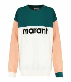 Isabel Marant Sweatshirt Homme Aftone Coton Multicolore