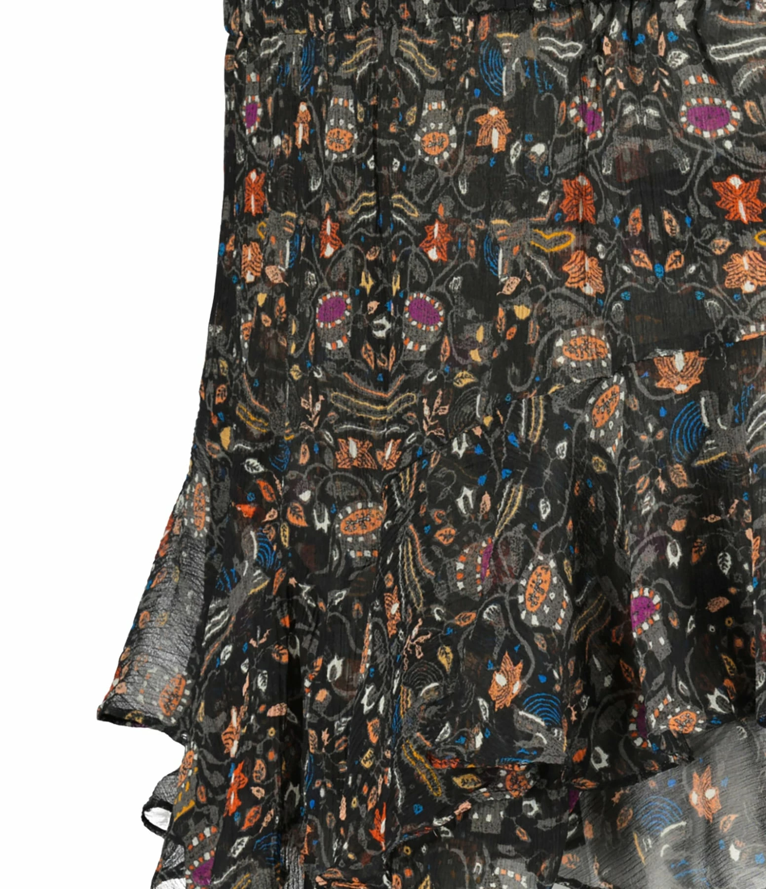 Isabel Marant Short Aboreli Soie Noir – Image 2