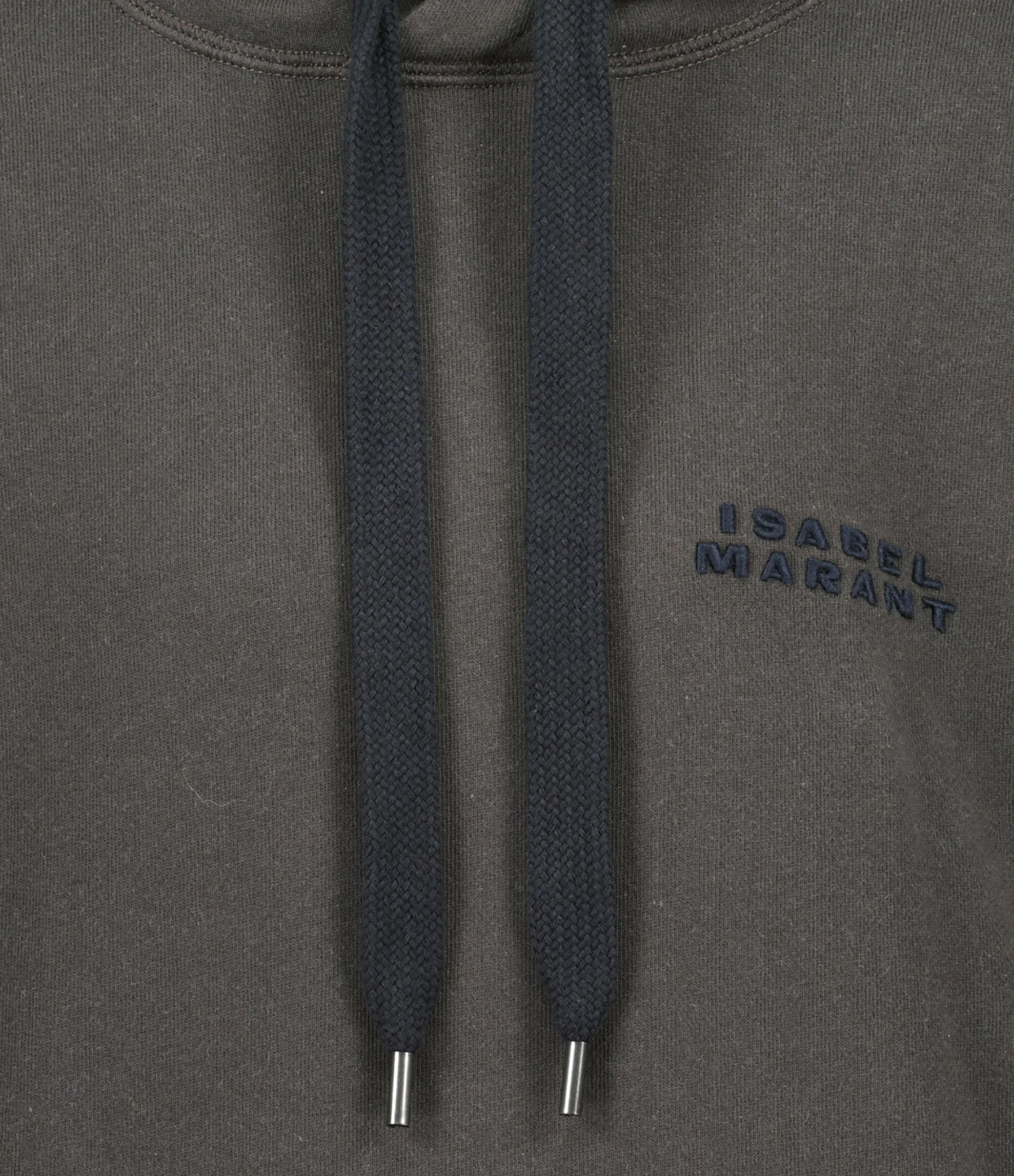 Isabel Marant Sweatshirt Hoodie Scott Coton Noir Délavé – Image 2