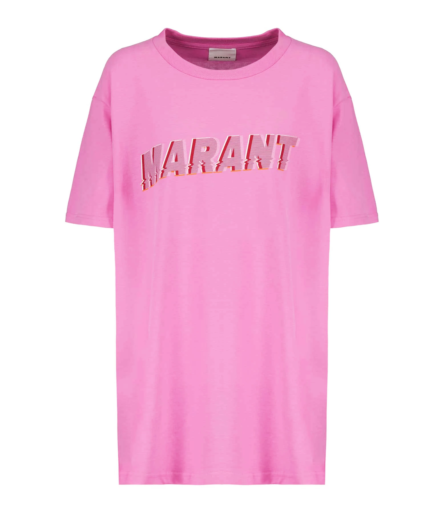 Isabel Marant Tee-shirt Homme Honore Coton Rose