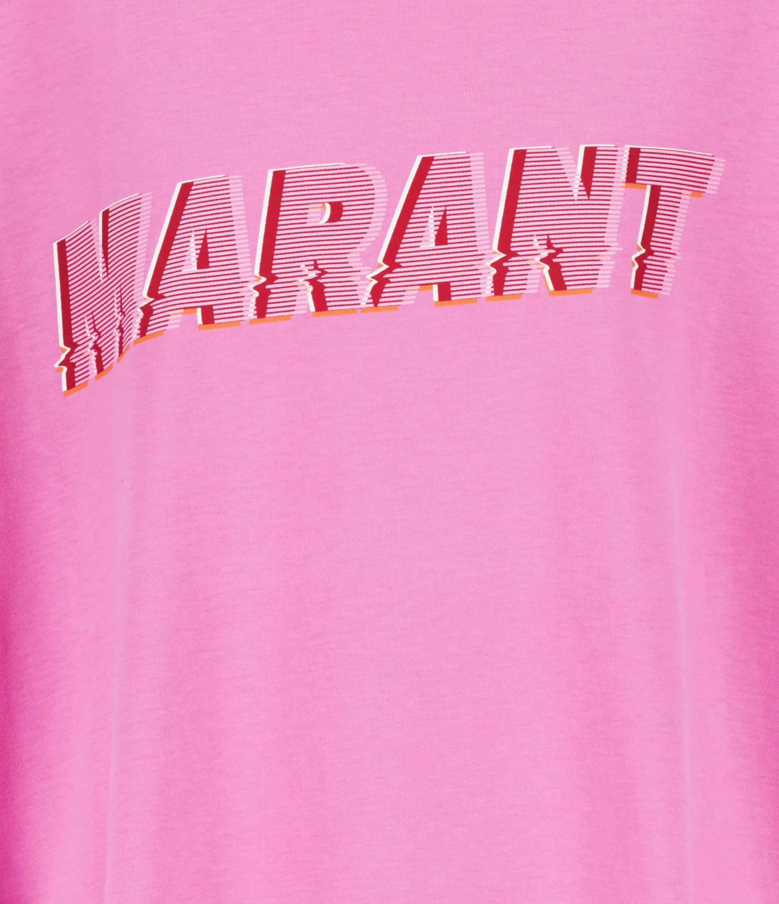Isabel Marant Tee-shirt Homme Honore Coton Rose – Image 2