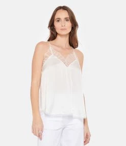 IRO Top Berwyn Soie Blanc Cassé 9 IRO Top Berwyn Soie Blanc Cassé -Boutique de vente ZIMMERMANN iro00 look20221220 336