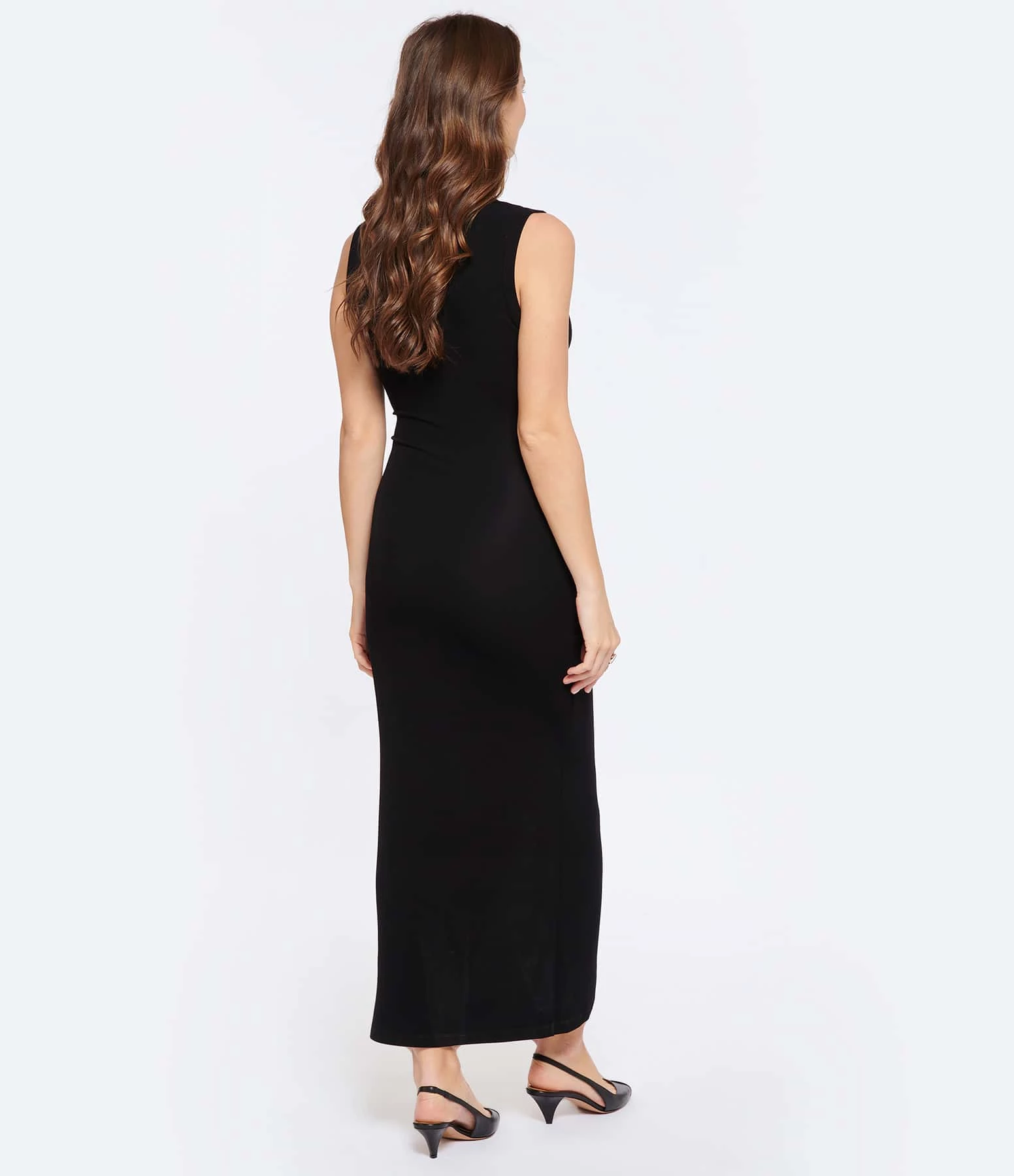 IRO Robe Longue Cindya Noir 6 IRO Robe Longue Cindya Noir – Image 4