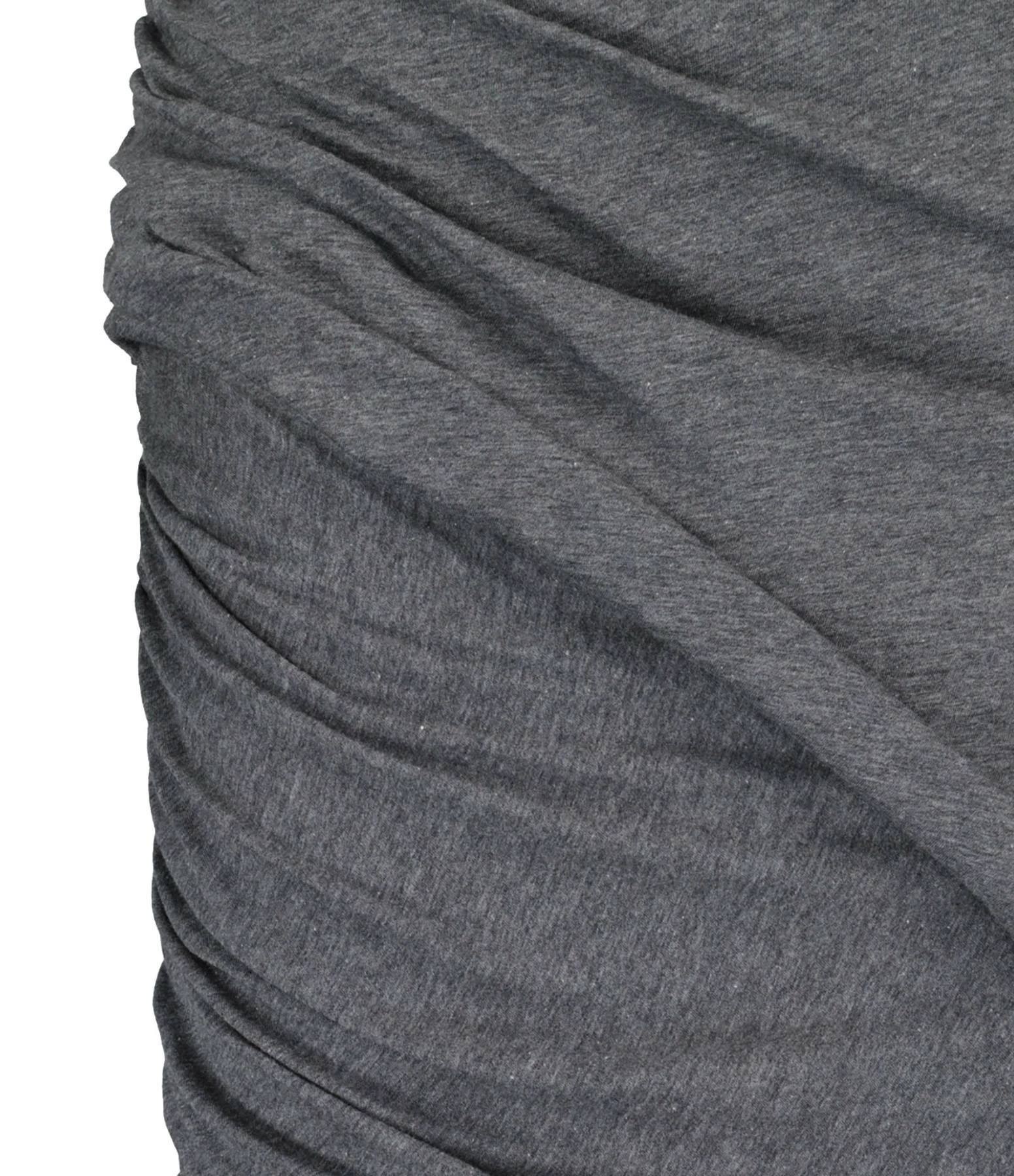IRO Jupe Fosca Coton Gris Foncé 4 IRO Jupe Fosca Coton Gris Foncé – Image 2