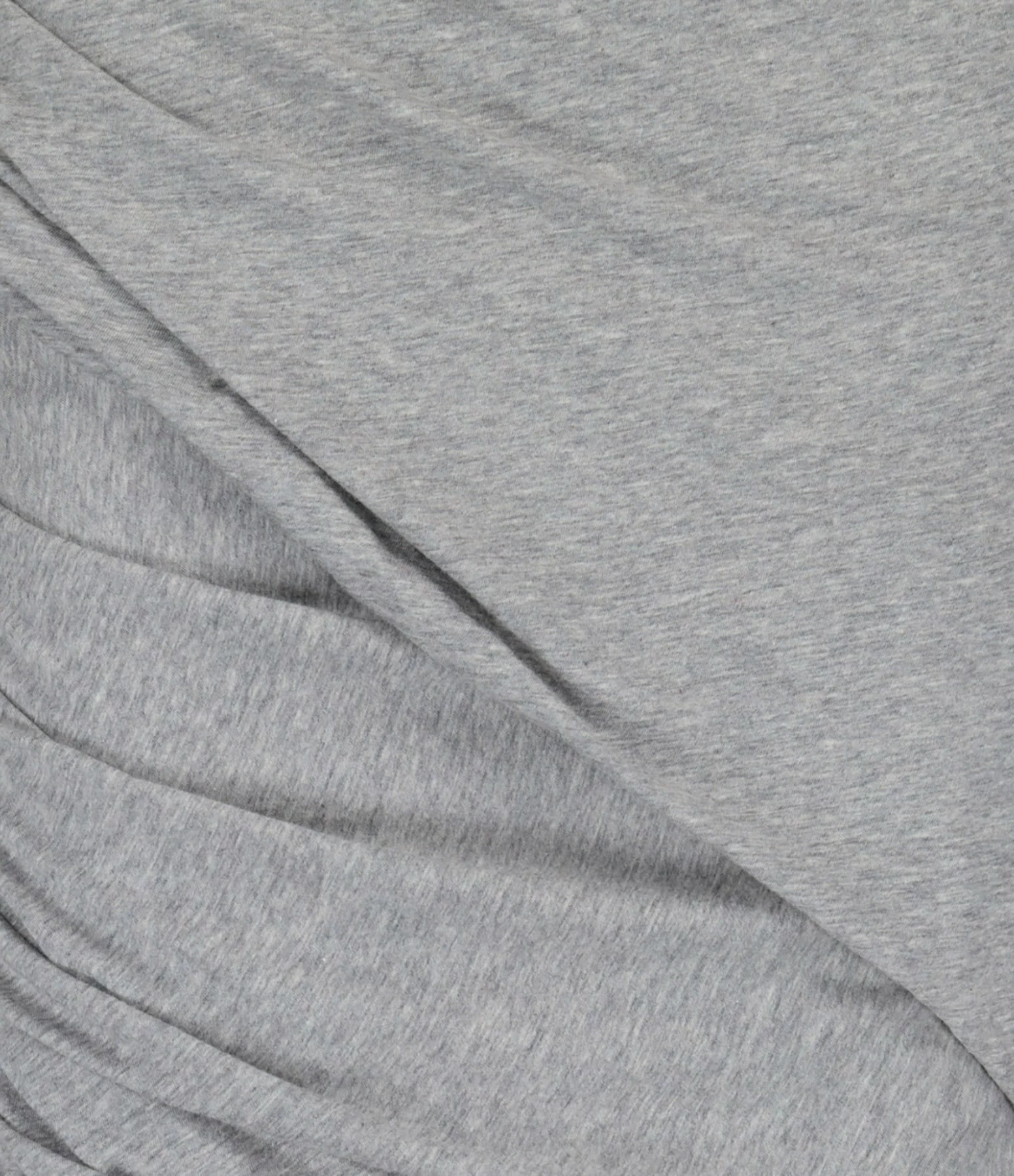 IRO Jupe Fosca Coton Gris Mélangé – Image 2