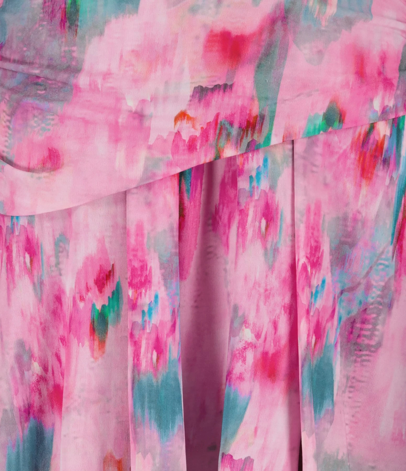 IRO Robe Zola Imprimé Rose Clair – Image 2