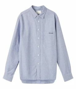 Isabel Marant Chemise Homme Jasolo Coton Bleu