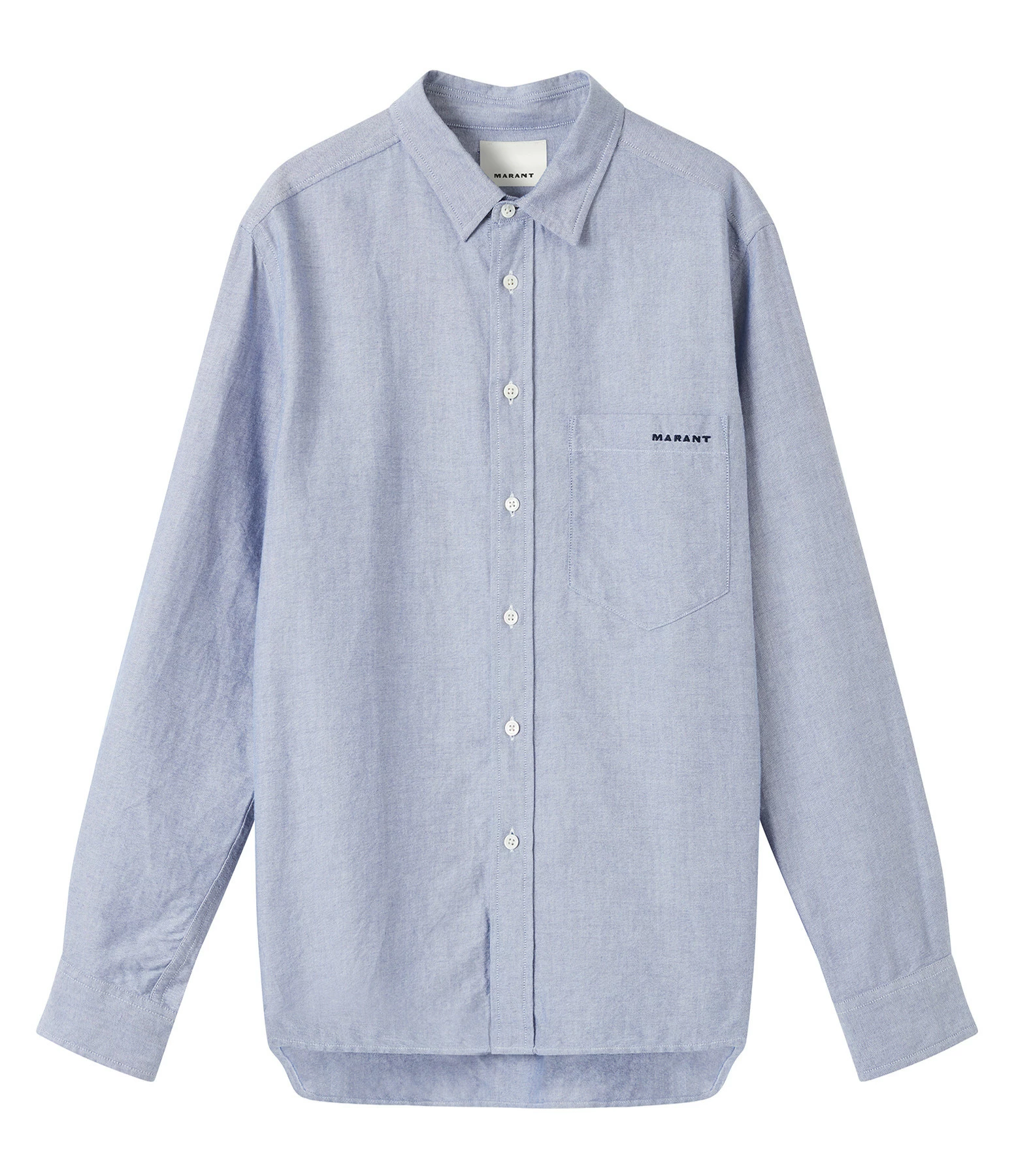 Isabel Marant Chemise Homme Jasolo Coton Bleu