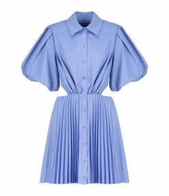 JONATHAN SIMKHAI Robe Nadine Bleu Hydrangea