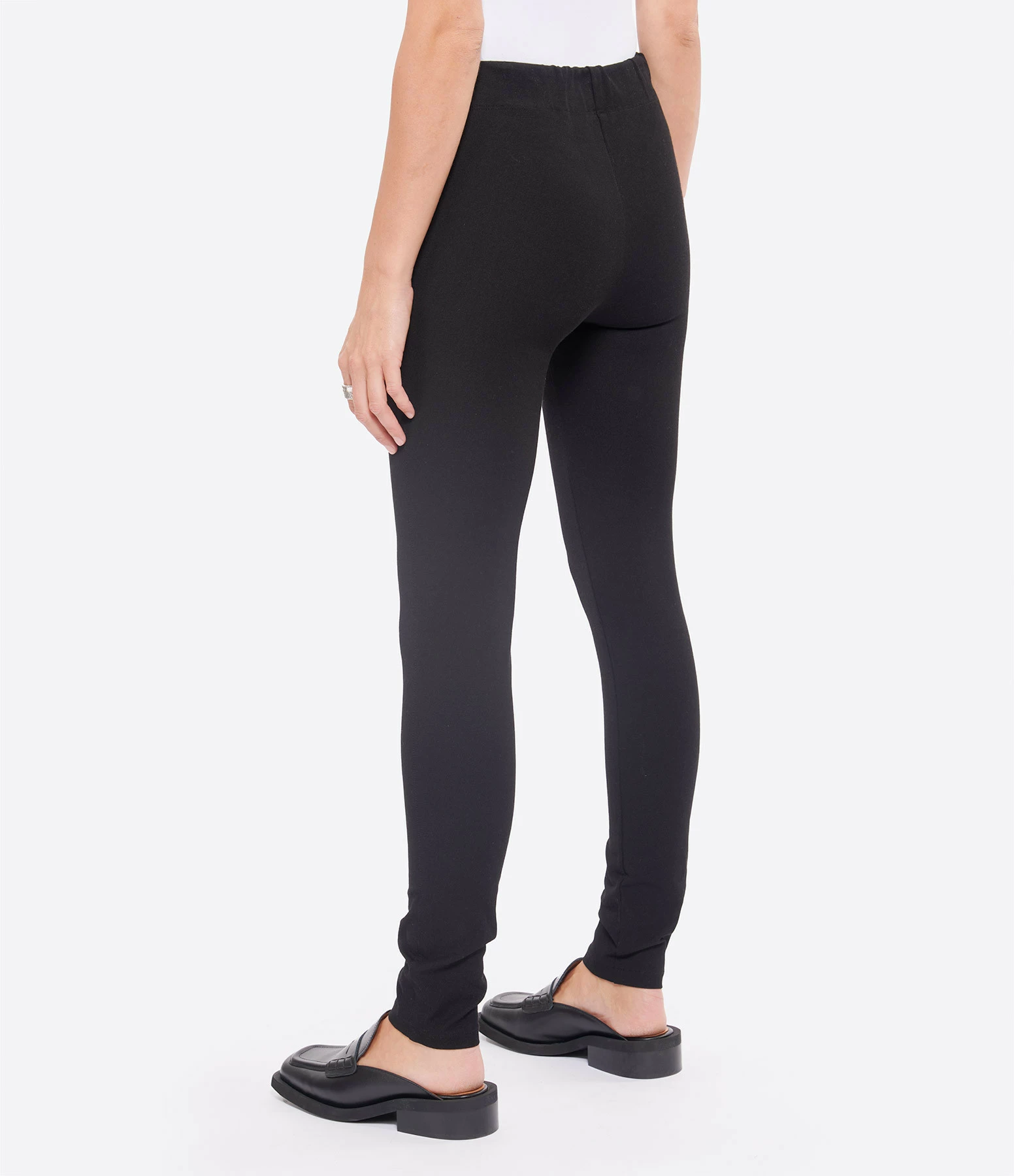Joseph Pantalon Legging Coton Noir – Image 5