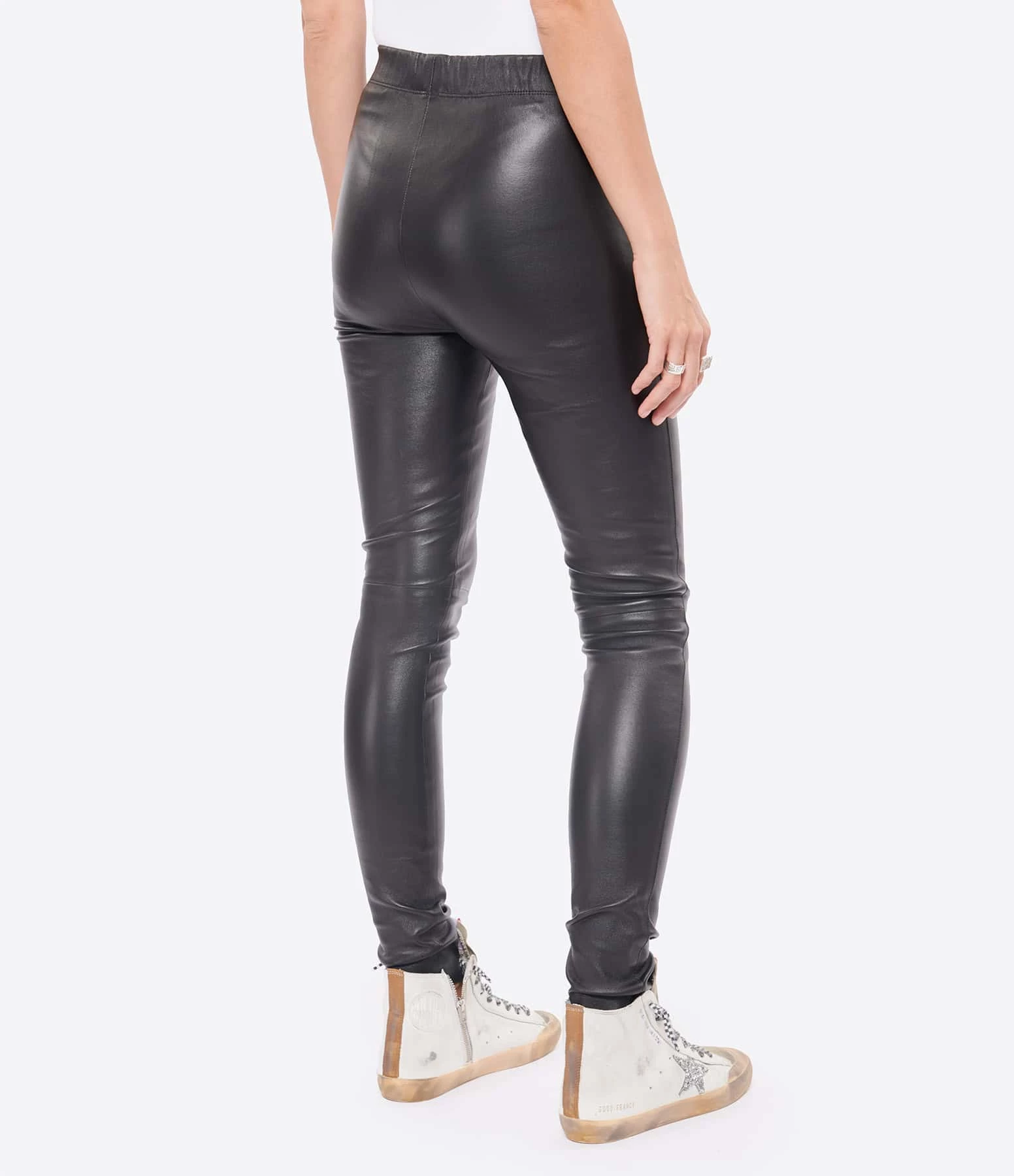 Joseph Pantalon Legging Cuir Noir – Image 5