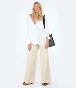 Joseph Jean Brompton Denim Beige 9 Joseph Jean Brompton Denim Beige -Boutique de vente ZIMMERMANN josep look20230117 108