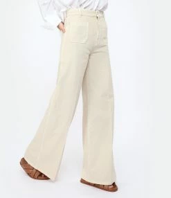 Joseph Jean Brompton Denim Beige 10 Joseph Jean Brompton Denim Beige -Boutique de vente ZIMMERMANN josep look20230117 136