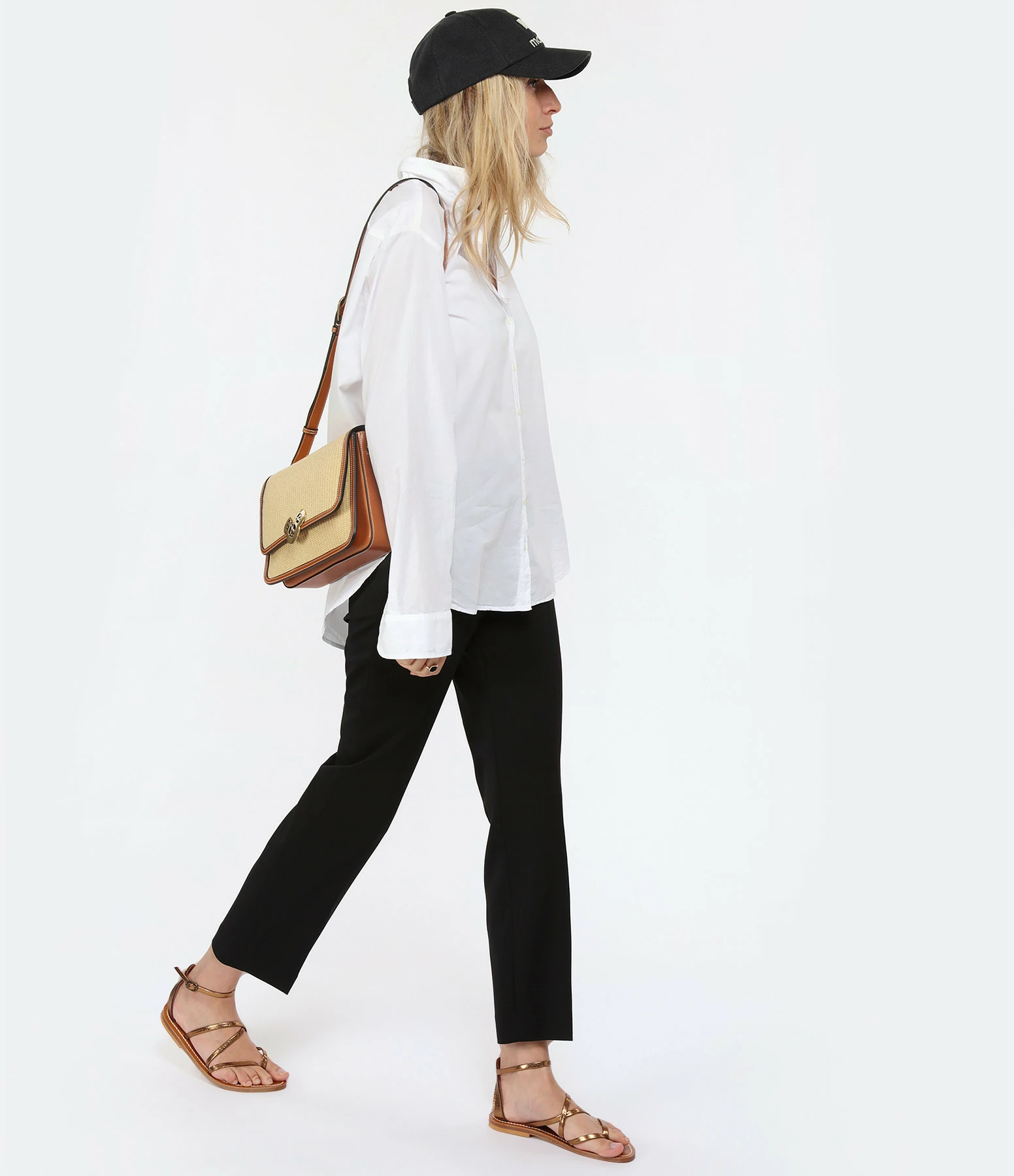 Joseph Pantalon Coleman Laine Noir – Image 3