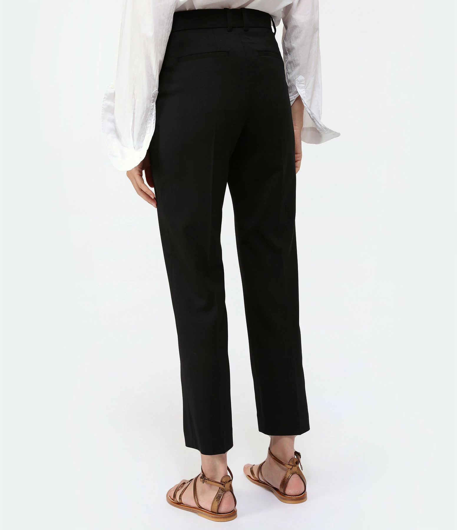 Joseph Pantalon Coleman Laine Noir – Image 5