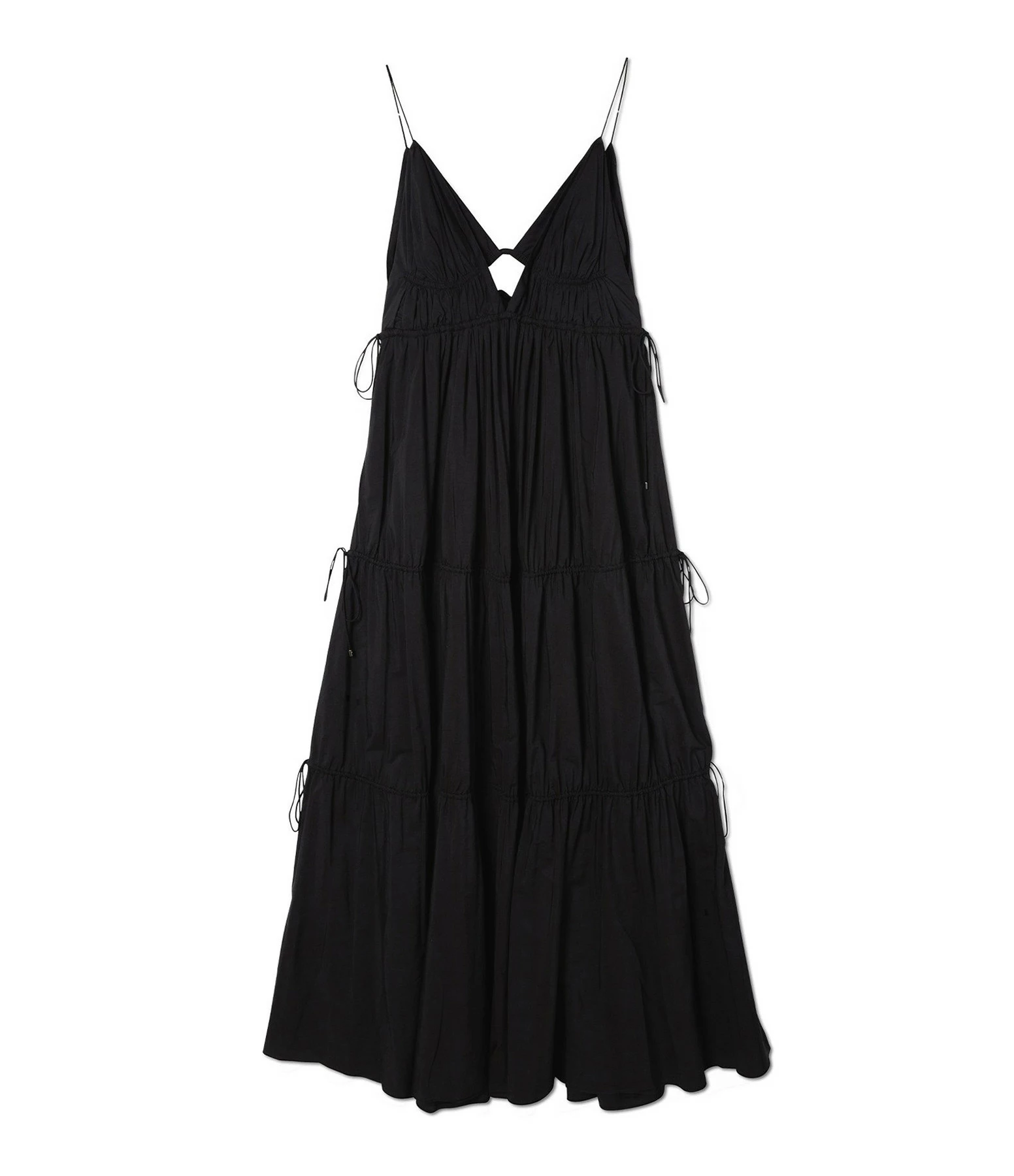 JONATHAN SIMKHAI Robe April Coton Noir