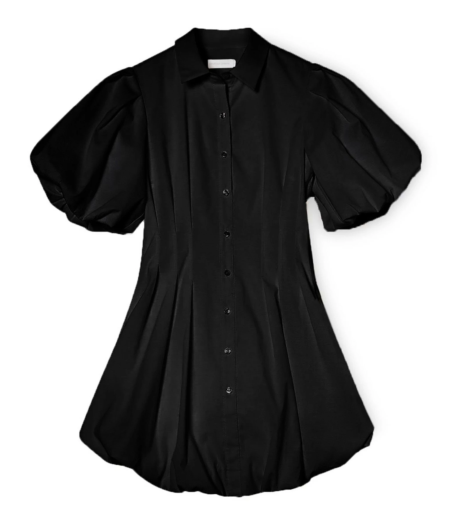 JONATHAN SIMKHAI Robe Cléo Coton Noir