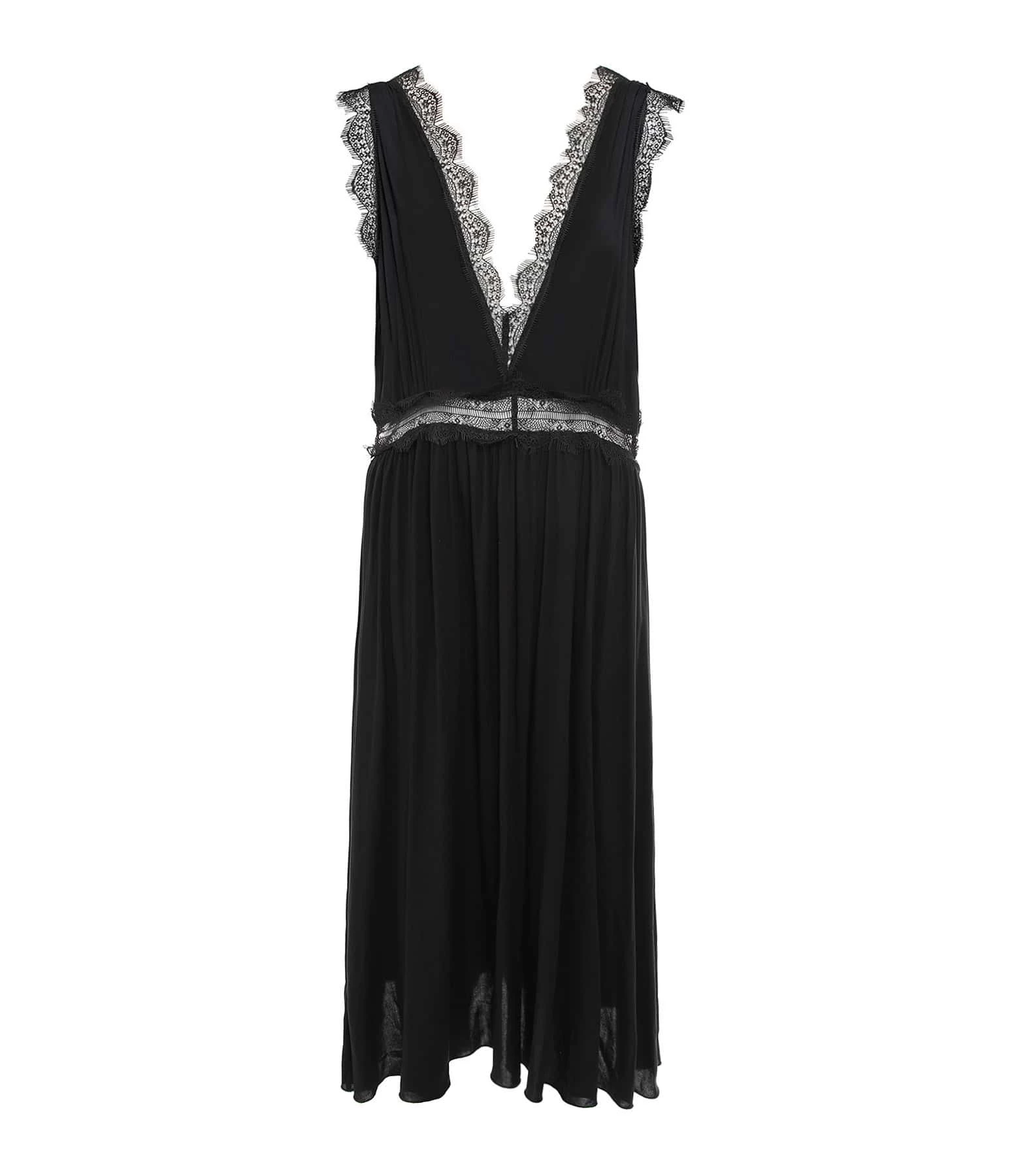 JEANNE VOULAND Robe Deva Dentelle Noir