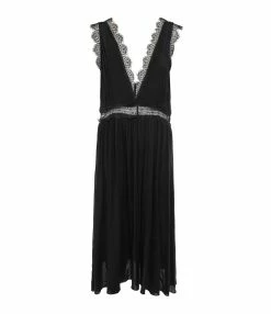 JEANNE VOULAND Robe Deva Dentelle Noir