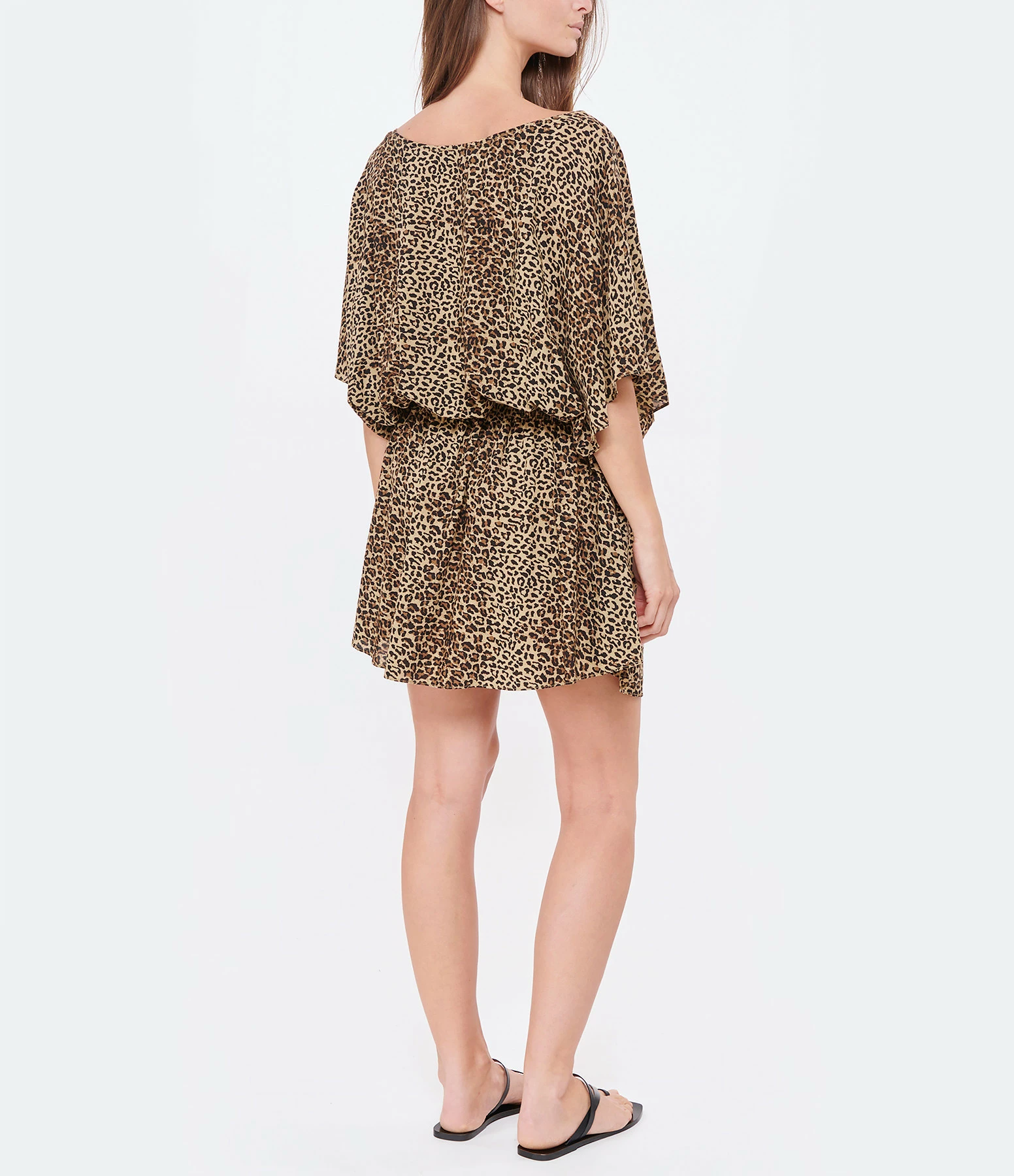 JEANNE VOULAND Robe Daho Smock Léopard – Image 4
