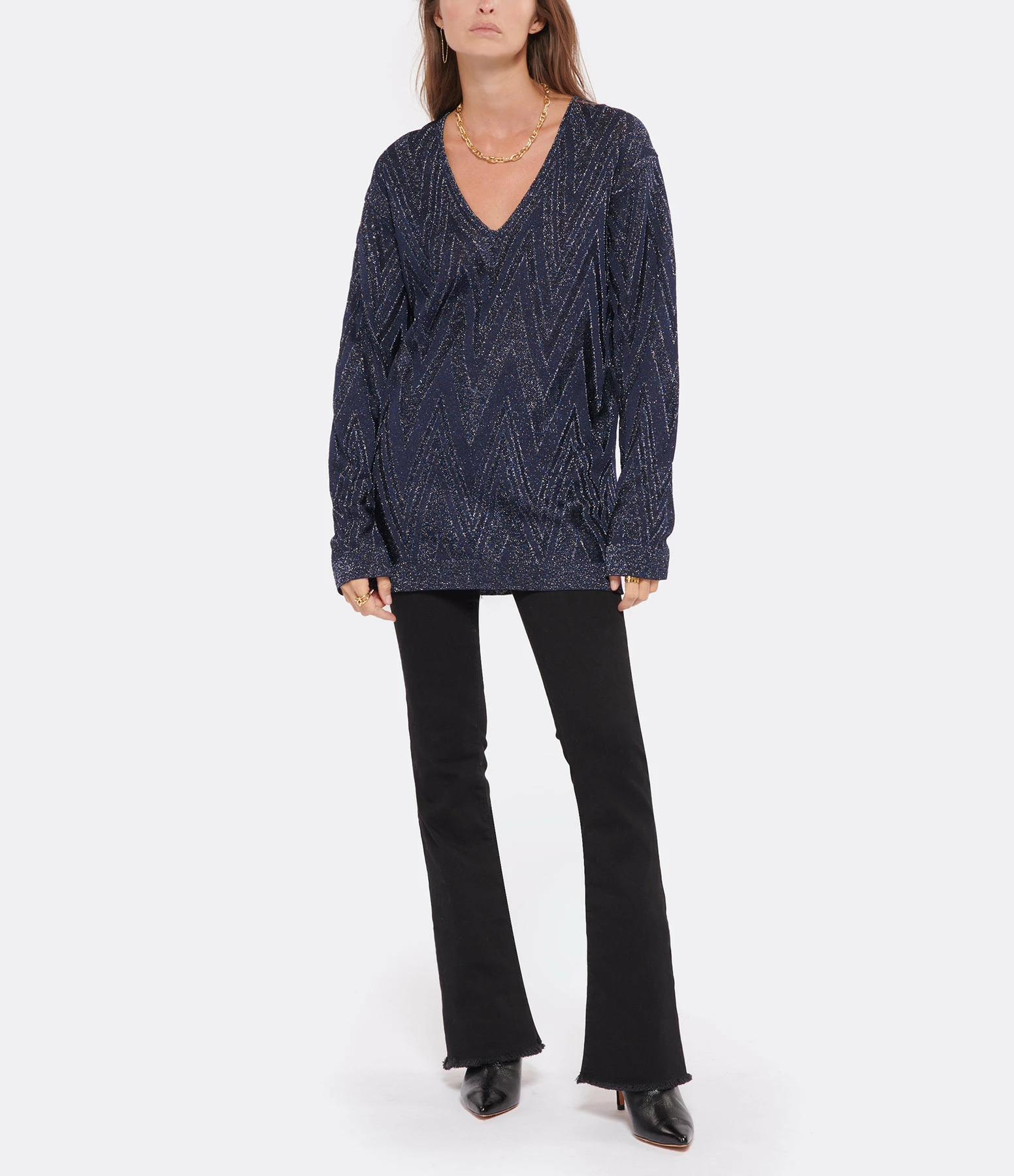 JEANNE VOULAND Jean Faden Denim Noir – Image 6