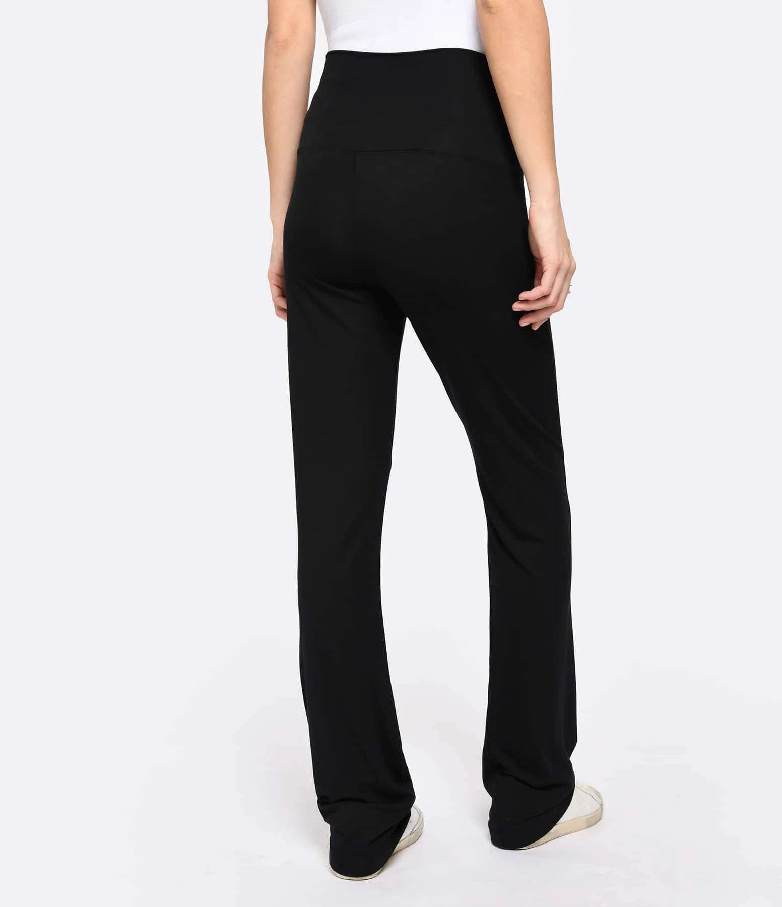 JEANNE VOULAND Pantalon Jade Jersey Noir – Image 5