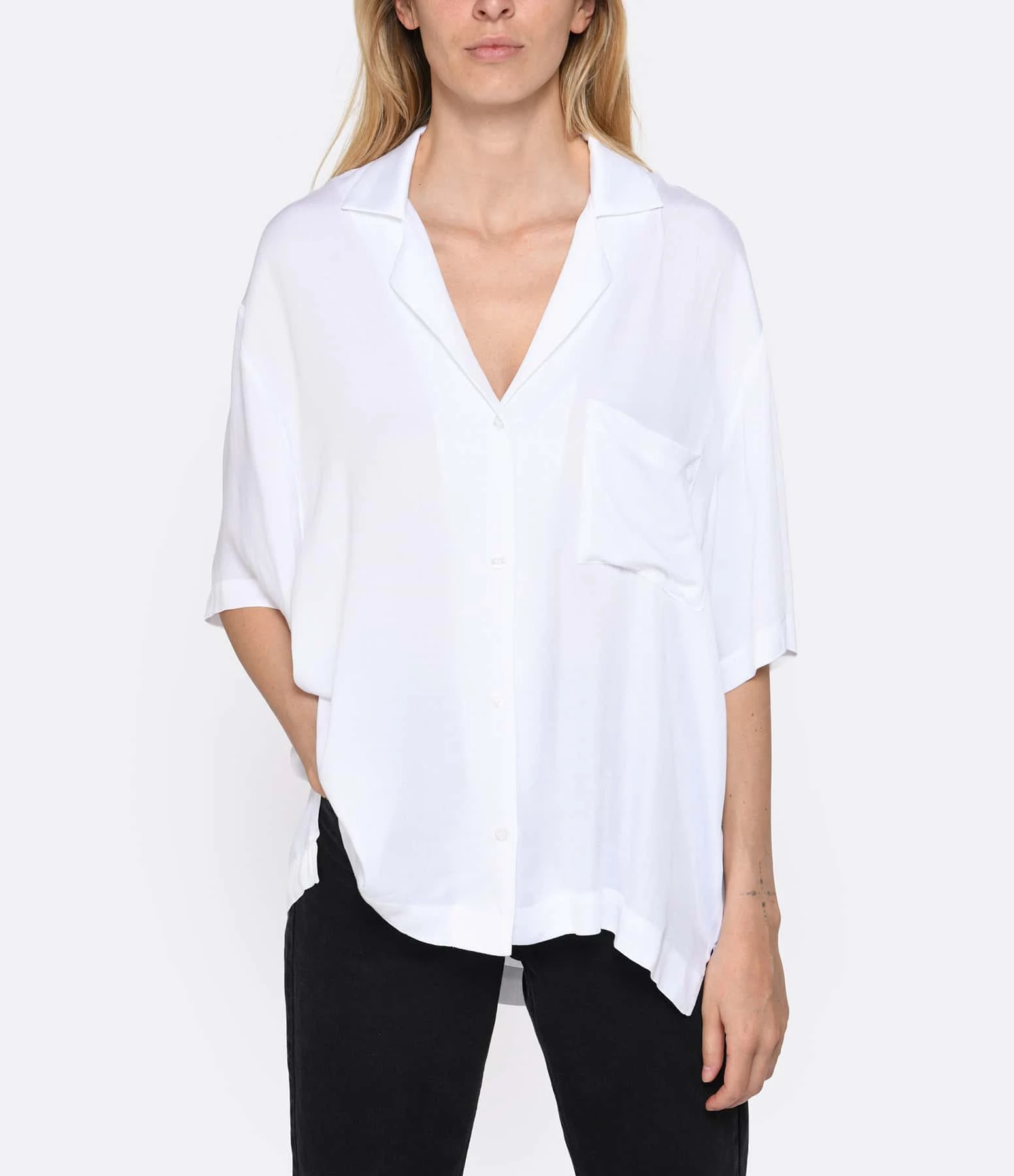 JEANNE VOULAND Chemise Jono Loose Blanc – Image 3