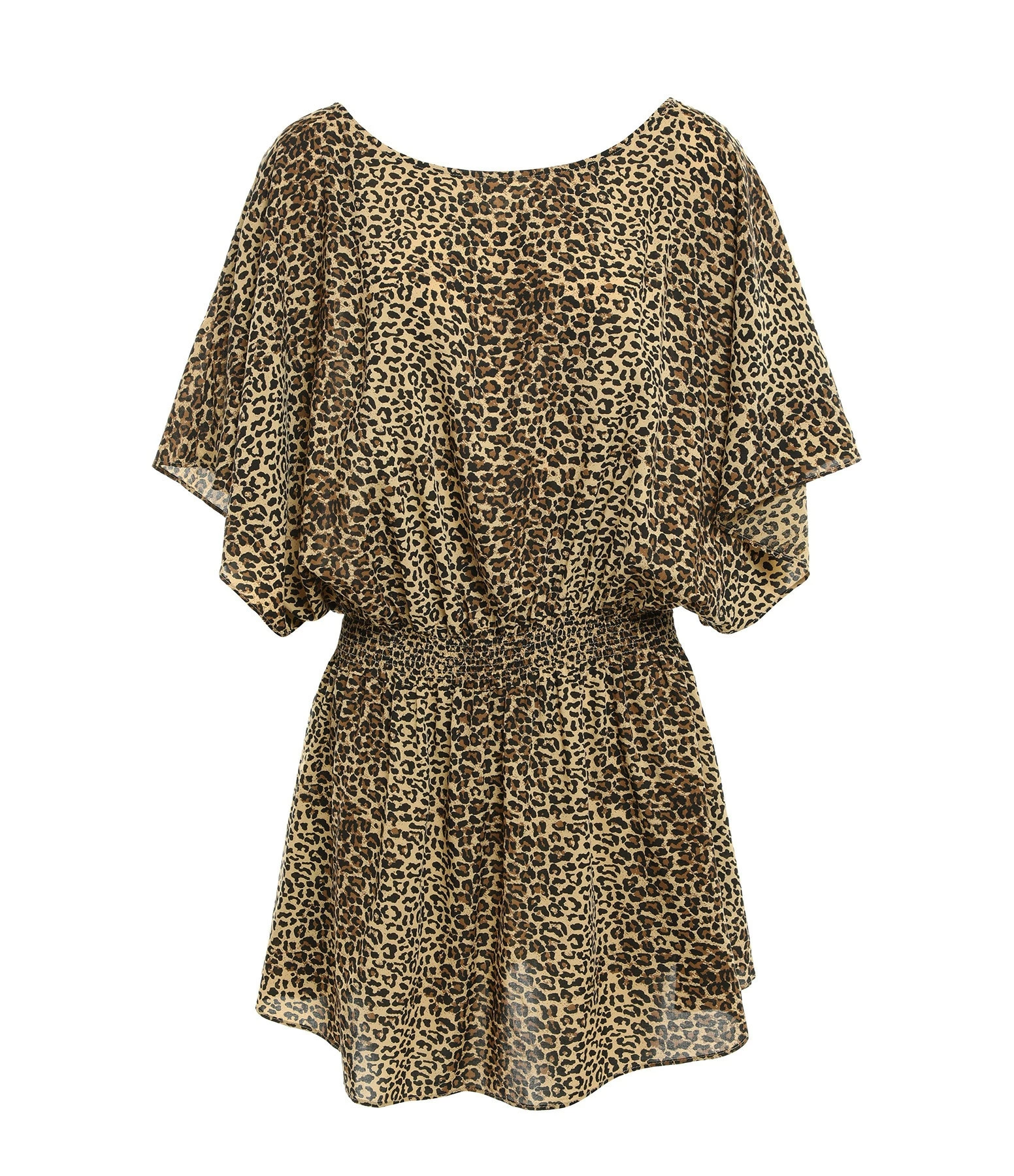 JEANNE VOULAND Robe Daho Smock Léopard