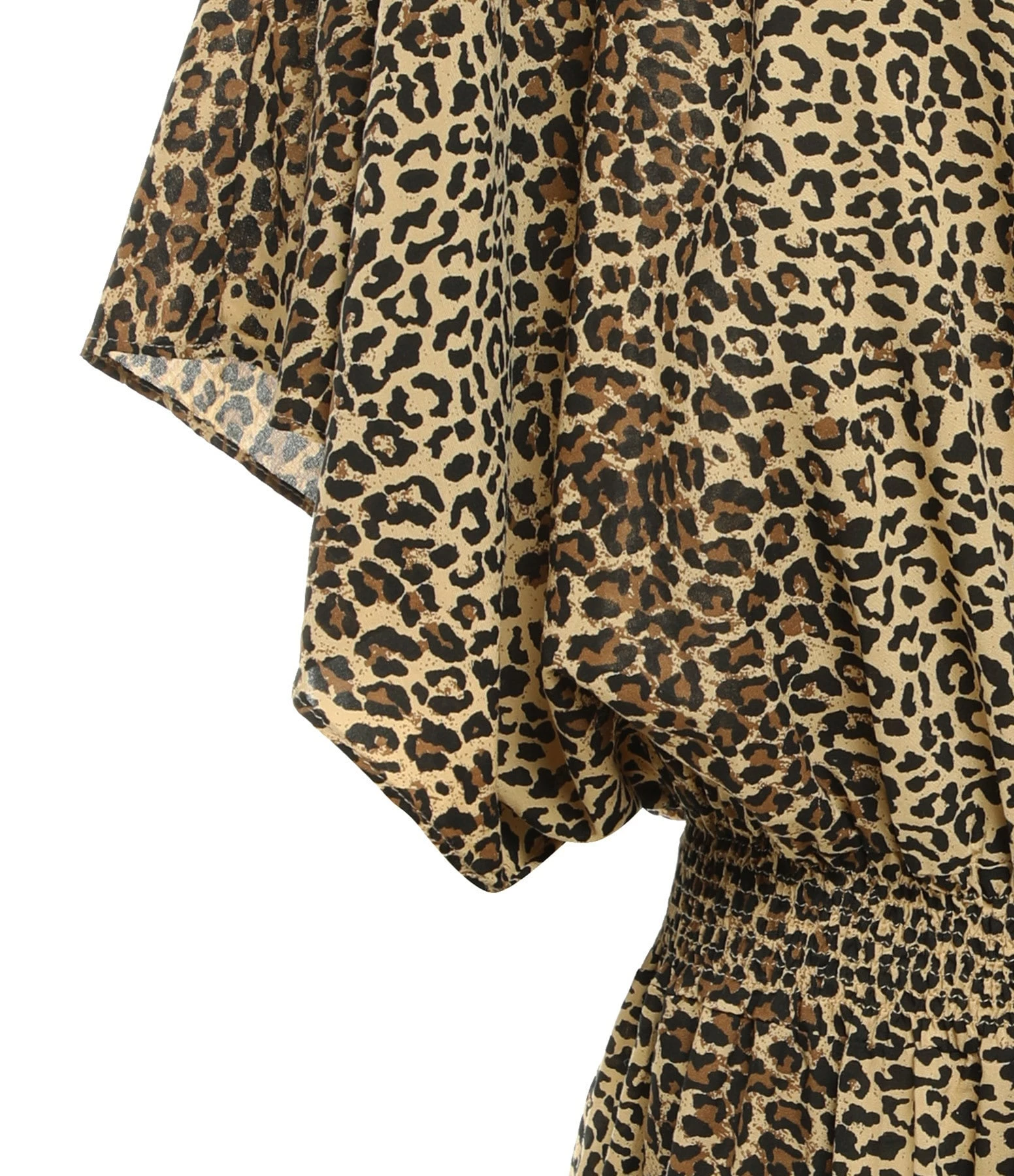 JEANNE VOULAND Robe Daho Smock Léopard – Image 2