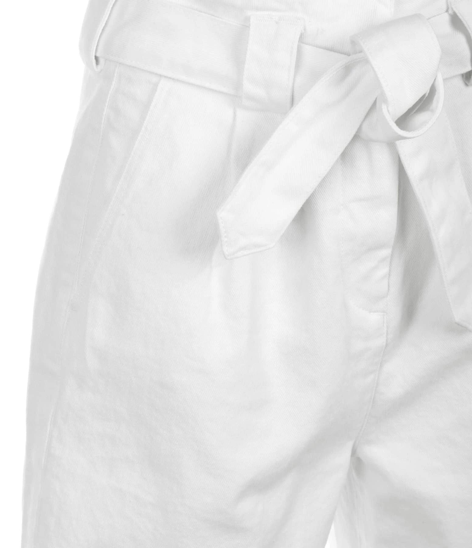 JEANNE VOULAND Bermuda Folco Denim Blanc – Image 2