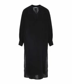 JEANNE VOULAND Robe Hadya Lin Noir