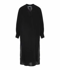 JEANNE VOULAND Robe Hadya Lin Noir