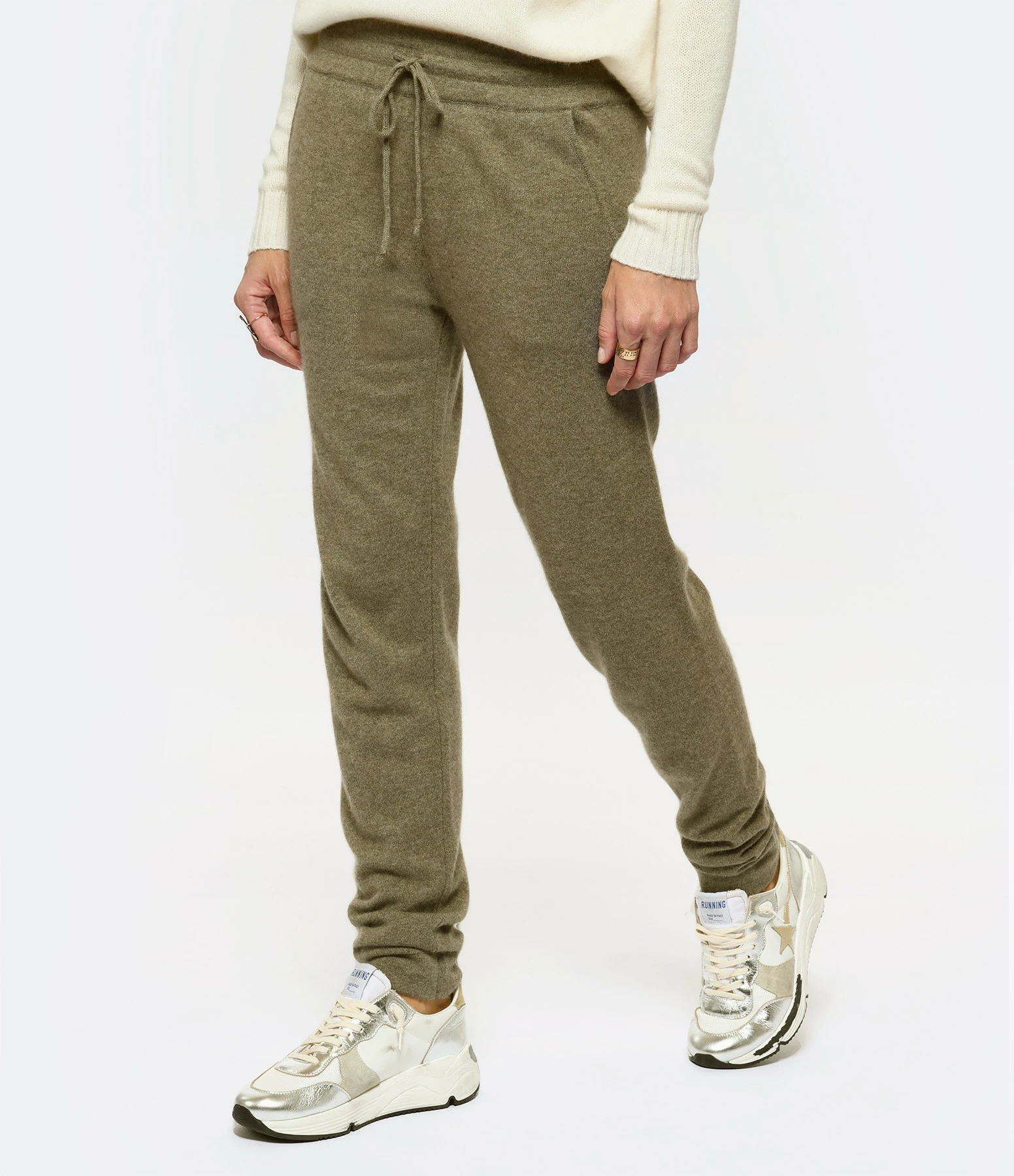 Kujten Jogging Joggy 2 Cachemire Kaki Chiné – Image 4