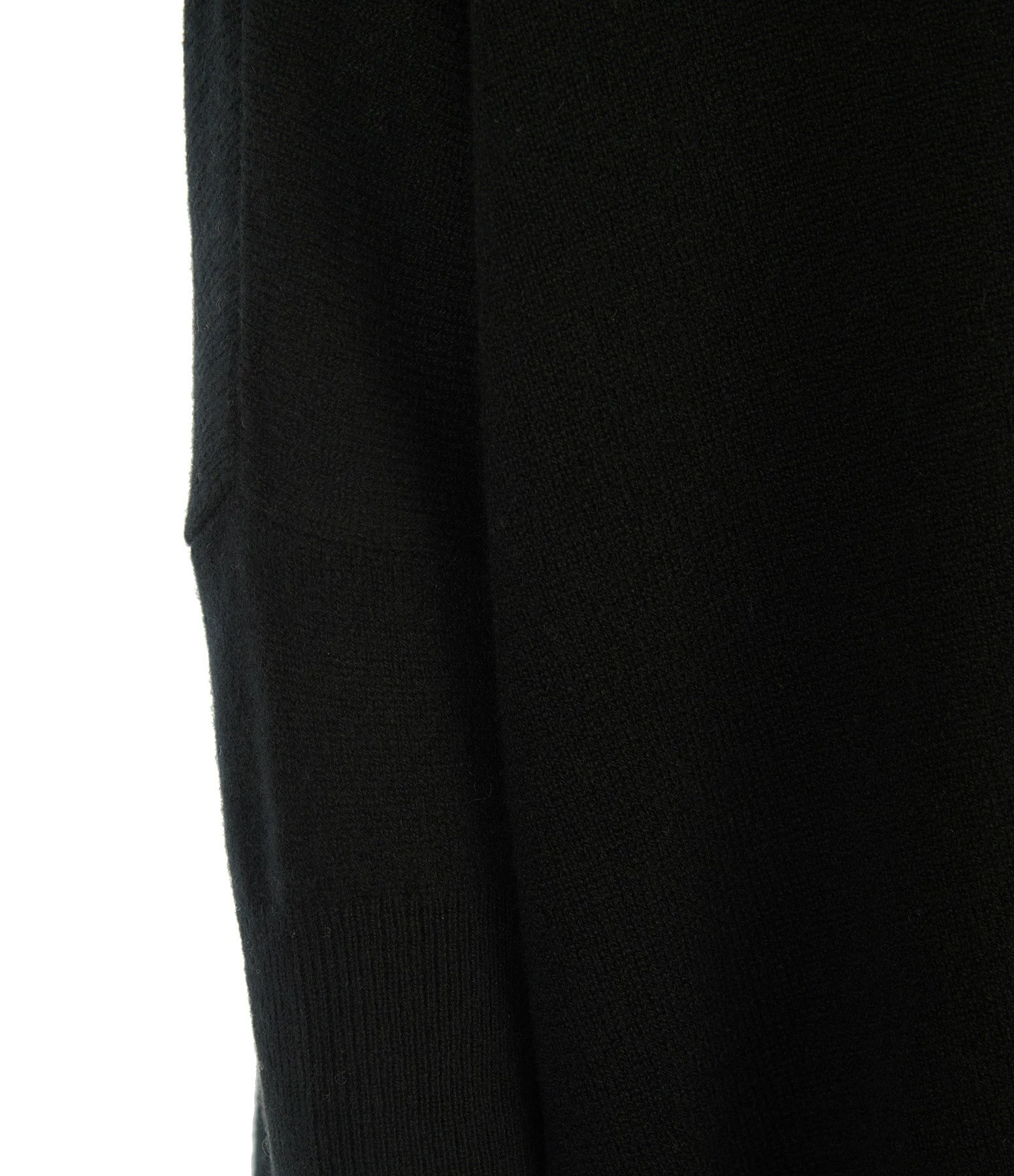 Kujten Pull Minie Col V Cachemire Noir 4 Kujten Pull Minie Col V Cachemire Noir – Image 2