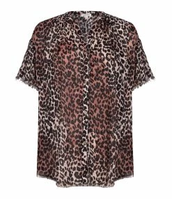 Love Stories Chemise Mila Coton Léopard