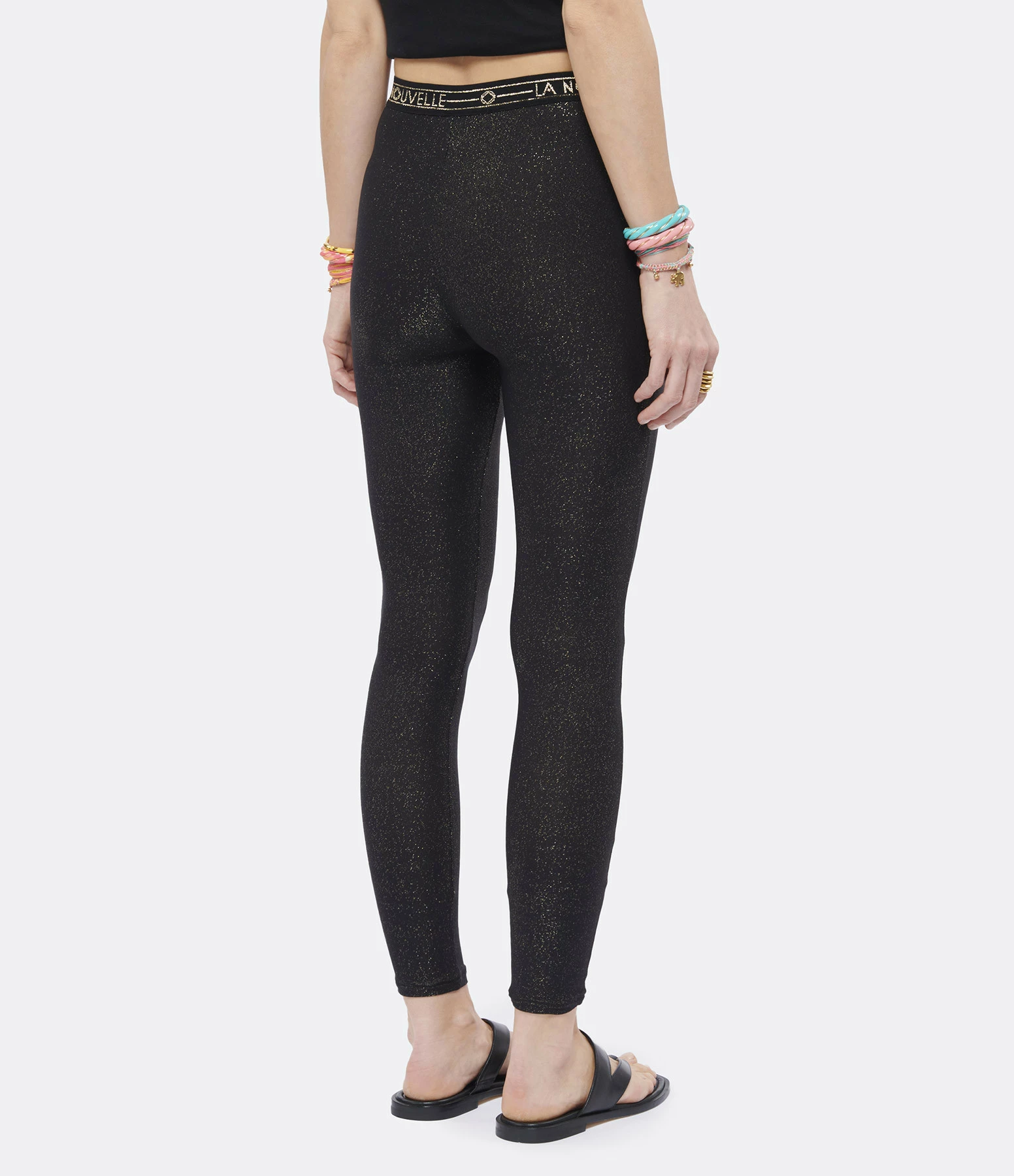 La Nouvelle Legging Gary Lurex Noir – Image 5