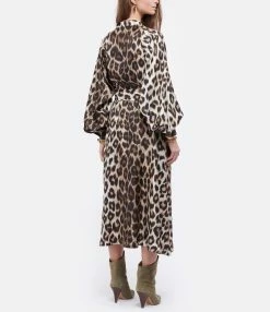 LA PRESTIC OUISTON Robe Raffaella Soie Imprimé Panthère 9 LA PRESTIC OUISTON Robe Raffaella Soie Imprimé Panthère -Boutique de vente ZIMMERMANN lapre look20201210 347 1