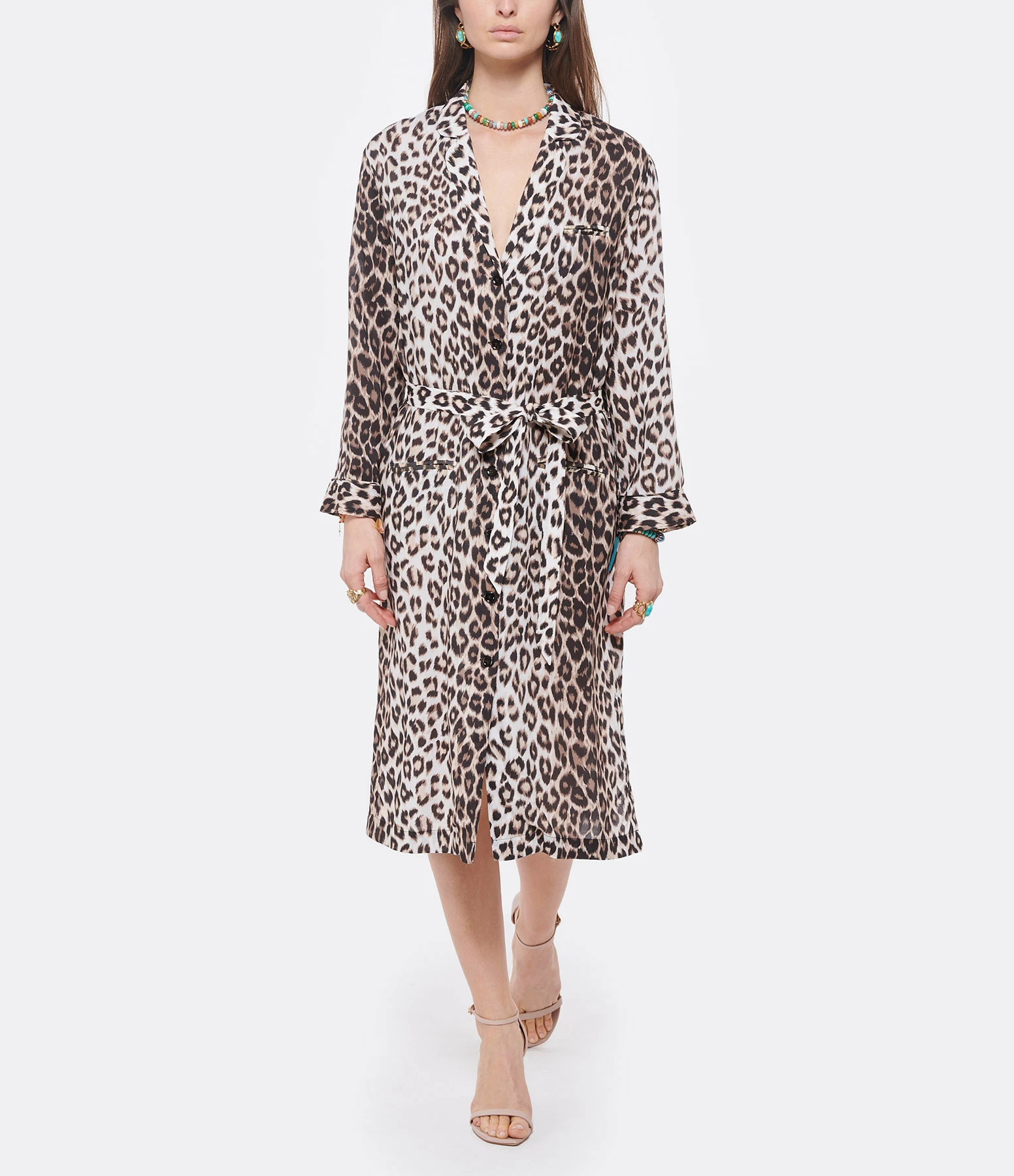 LA PRESTIC OUISTON Robe Stanley Imprimé Panthère – Image 3