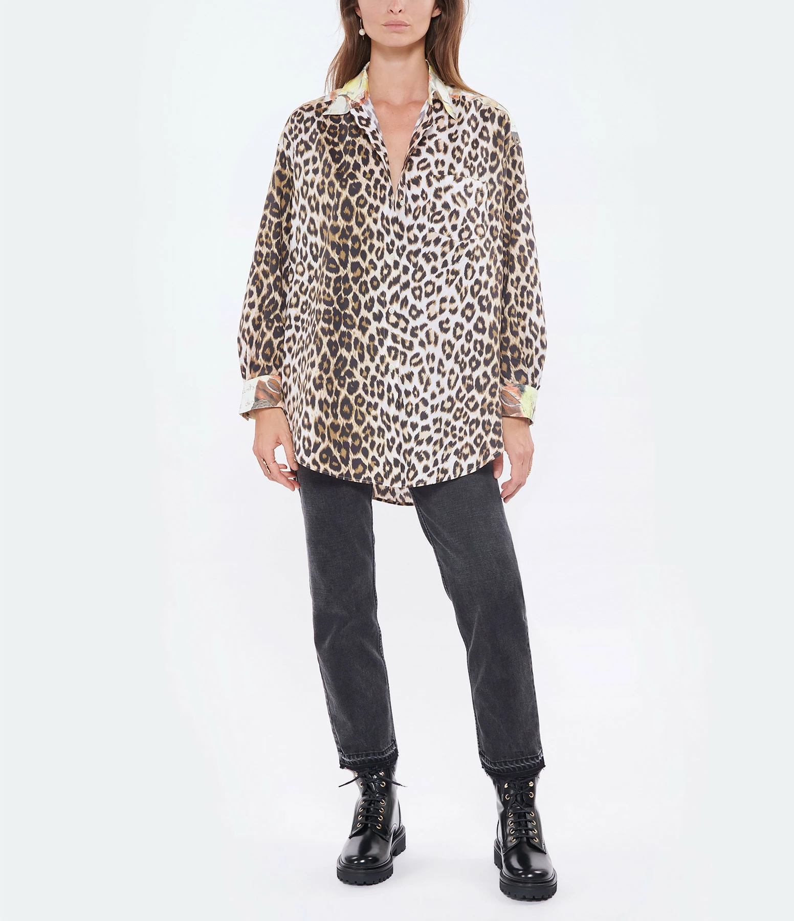 LA PRESTIC OUISTON Chemise Big Coton Léopard – Image 4
