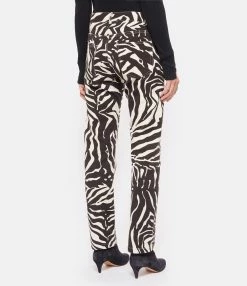 LA PRESTIC OUISTON Pantalon Yep Coton Zèbre 11 LA PRESTIC OUISTON Pantalon Yep Coton Zèbre -Boutique de vente ZIMMERMANN lapre look20220817 44