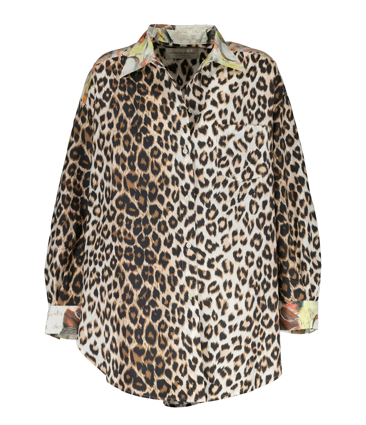 LA PRESTIC OUISTON Chemise Big Coton Léopard