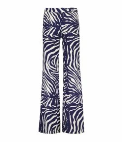 LA PRESTIC OUISTON Pantalon Giudecca Zèbre Marine